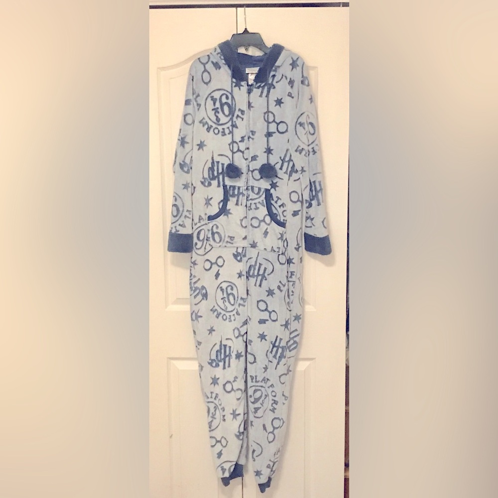 Harry Potter Ladies Fleece Onesie Hoodie- Never Worn- small